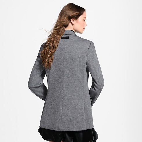 Tailored Flannel Jacket in Women's Ready-to-Wear Coats and Jackets collections by Louis Vuitton (Product zoom)