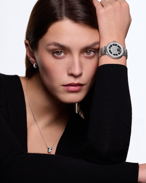 Tambour, Automatic, 40mm, Steel in Watches's All Watches } collections by Louis Vuitton