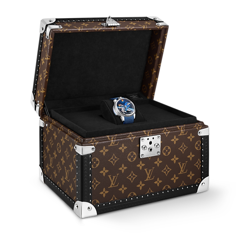 Tambour Galactique, Manual, 46.7mm, Titanium and White Gold in Watches's All Watches } collections by Louis Vuitton (Product zoom)