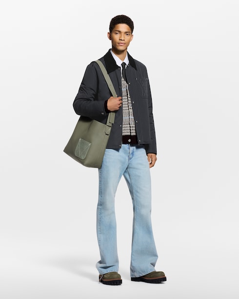 Textured Plaid Cardigan in Men's Ready-to-Wear All Ready-to-Wear collections by Louis Vuitton