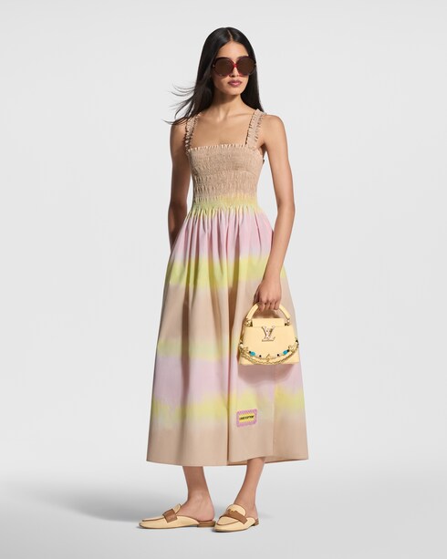 Tie Dye Smocked Dress in Women's Ready to Wear Dresses collections by Louis Vuitton