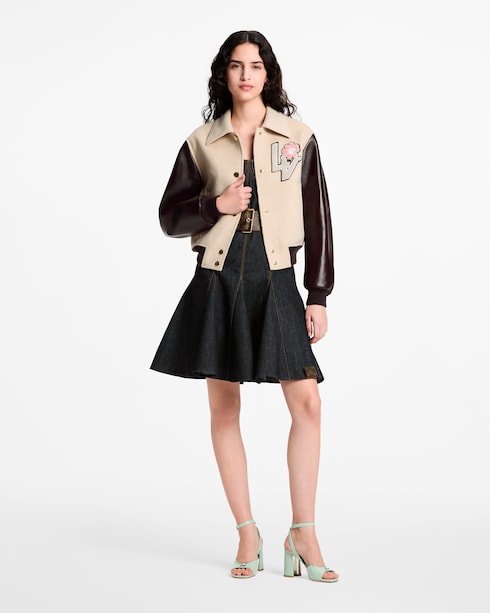 Topstitched Denim Dress in Women's Ready-to-Wear Dresses collections by Louis Vuitton