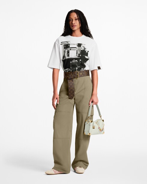 トラベラートランク プリントTシャツ ウィメンズ ウェア(洋服)