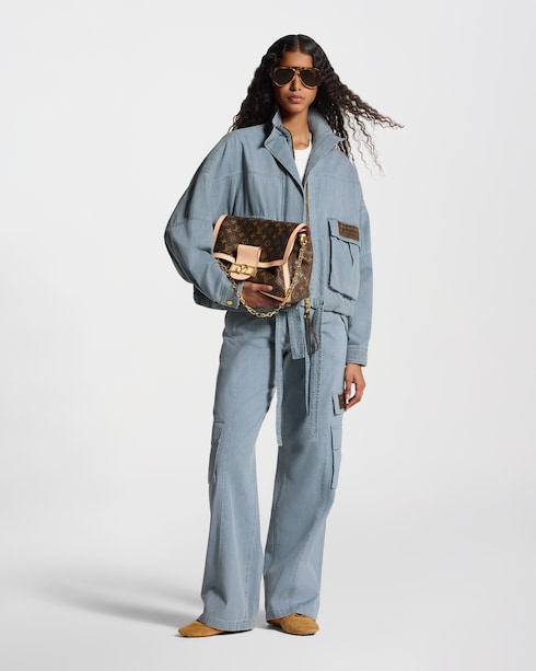 Áo Khoác Denim in Đồ Nữ's Trang phục Áo khoác ngoài collections by Louis Vuitton