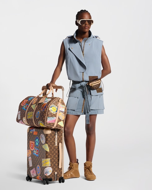 Utility Pocket Washed Denim Skirt in Women's Ready-to-Wear Skirts and Shorts collections by Louis Vuitton