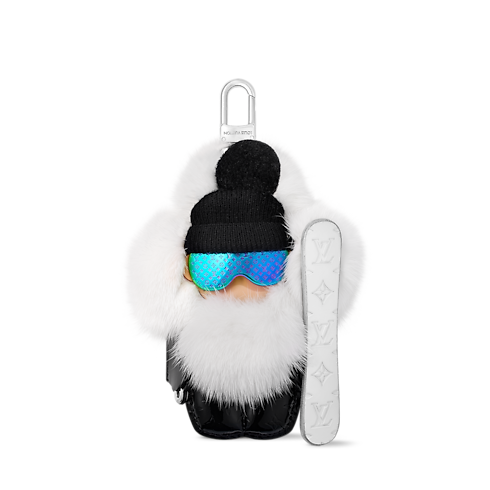 Vivienne Fashionista Snowboard Bag Charm S00 in Women's Accessories Key Holders and Bag Charms collections by Louis Vuitton (Product zoom)