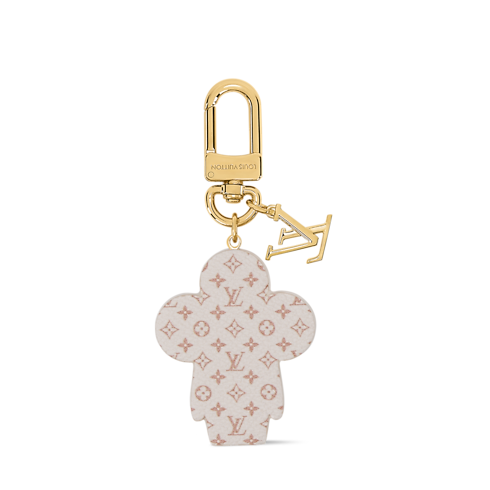 Vivienne White Chocolate Bag Charm back view