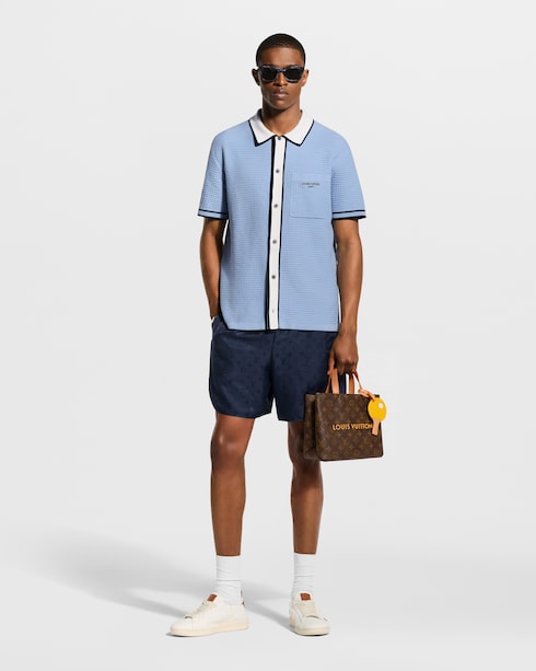 Waffle Signature Short-Sleeved Shirt in Men's Ready-to-Wear Shirts collections by Louis Vuitton