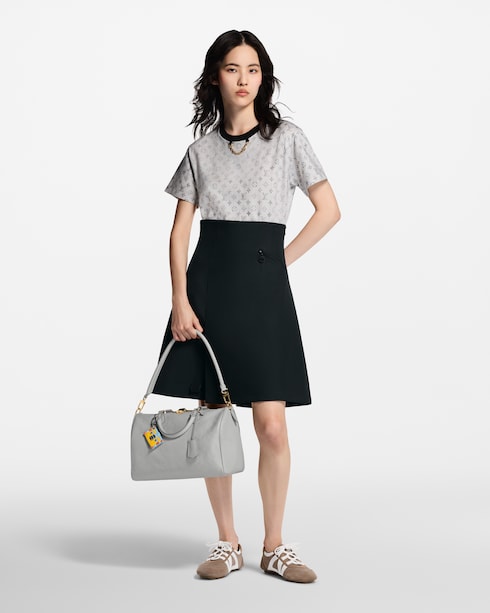 ウォッシュド モノグラム Tシャツ ウィメンズ ウェア(洋服)
