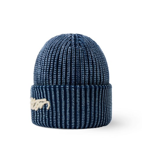Washed Signature Beanie S00 in Men's Accessories Hats, Beanies and Gloves collections by Louis Vuitton (Product zoom)